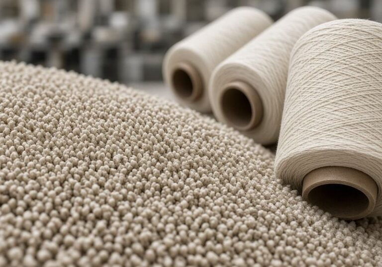 Polypropylene fibre for carpet and nonwoven