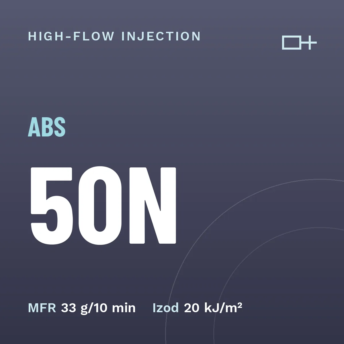 ABS 50N – grade tile ABS 50N – high-flow injection grade from Iran, Rabin Polymer