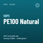 HDPE PE100 Natural – pipe · pe100 grade from Iran, Rabin Polymer