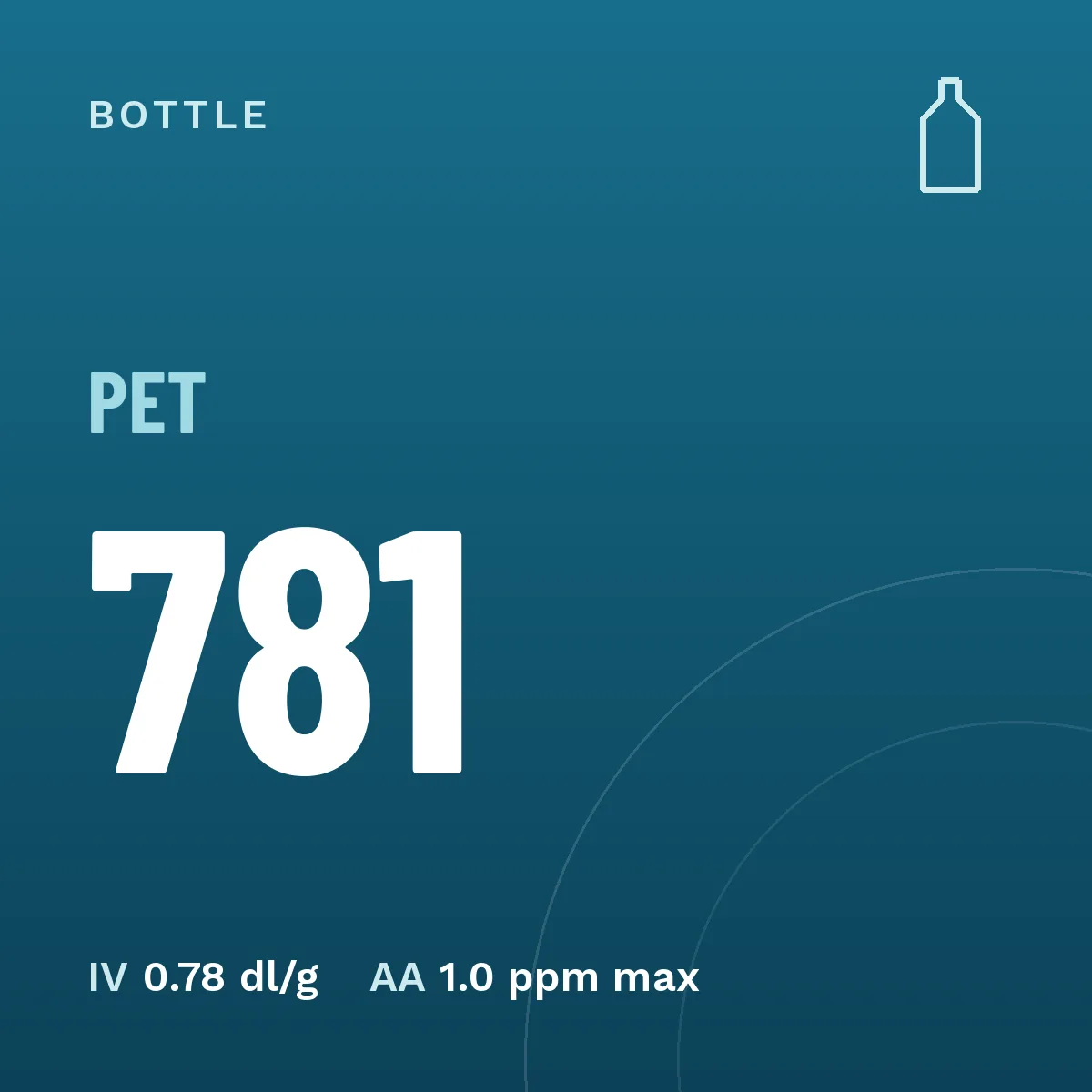PET 781 – grade tile PET 781 – bottle grade from Iran, Rabin Polymer